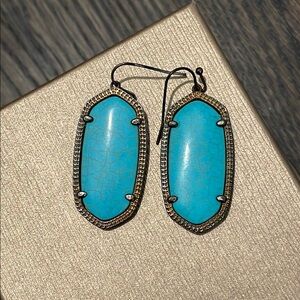 Kendra Scott Turquoise Drop Earrings